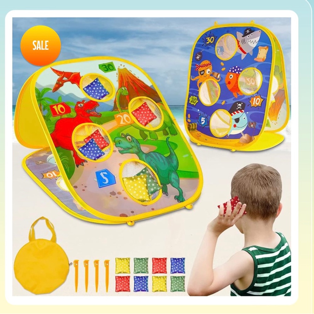 Only 2 left! NIB Bean Bag Toss Play Set
